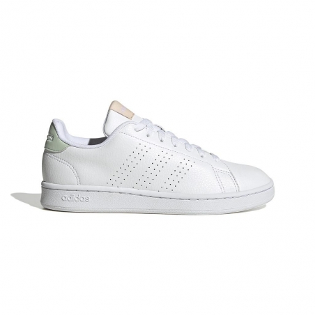 Adidas advantage best sale mujer blancas