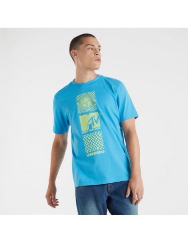 Camiseta Umbro x MTV Graphic Tee Malibu Blue