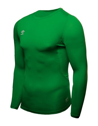 Camiseta Térmica Umbro Core LS Fern Green Adulto